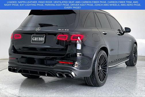 Black 2020 Mercedes-Benz AMG GLC 63 Base 4MATIC