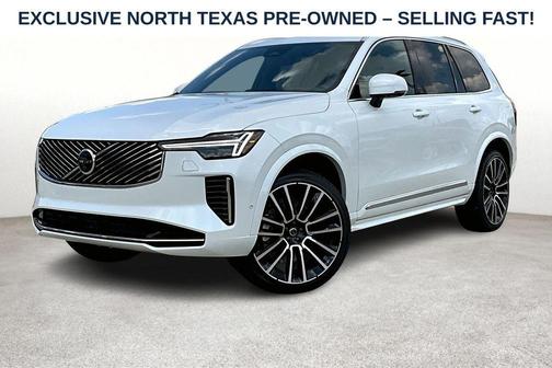 Crystal White Pearl 2026 Volvo XC90 B6 Ultra 7-Seater