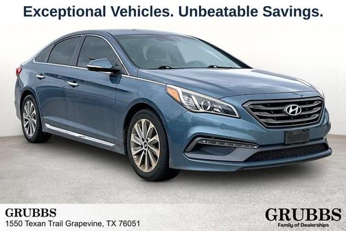 Nouveau Blue 2015 Hyundai SONATA Sport