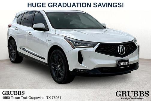 Platinum White Pearl 2023 Acura RDX A-Spec