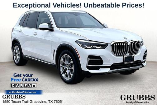 Alpine White 2023 BMW X5 sDrive40i