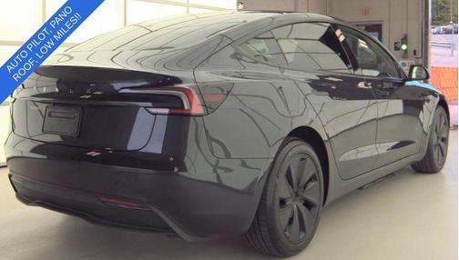 Stealth Gray 2025 Tesla Model 3 Long Range