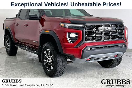 Volcanic Red 2024 GMC Canyon AT4