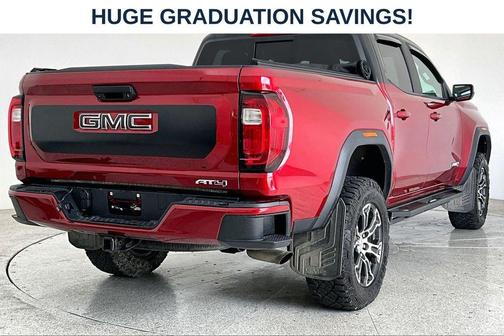 Volcanic Red 2024 GMC Canyon AT4