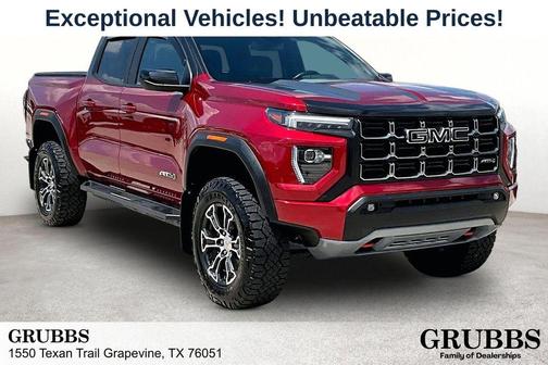Volcanic Red 2024 GMC Canyon AT4