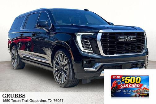 Black 2025 GMC Yukon XL Denali Ultimate