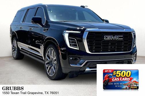 Black 2025 GMC Yukon XL Denali Ultimate