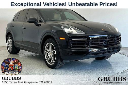 Black 2022 Porsche Cayenne Base