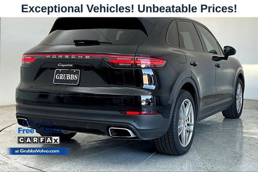Black 2022 Porsche Cayenne Base