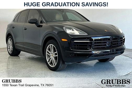 Black 2022 Porsche Cayenne Base