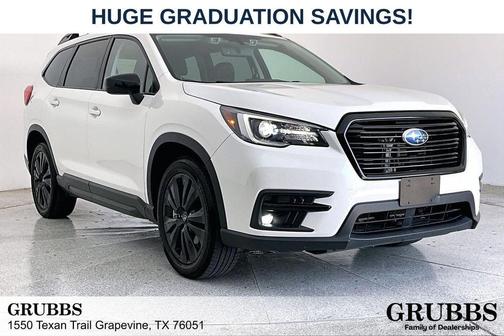 Crystal White Pearl 2022 Subaru Ascent Onyx Edition