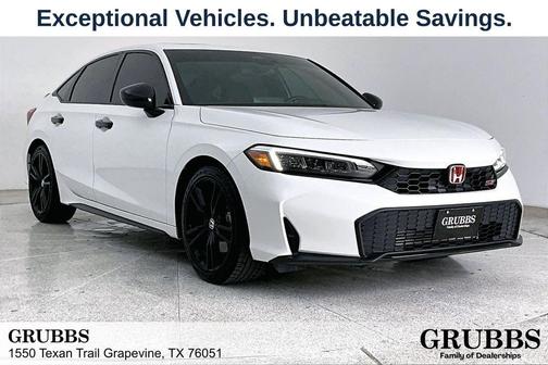 White 2025 Honda Civic Si