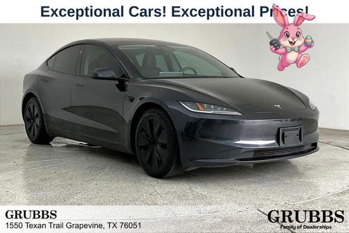 Stealth Gray 2024 Tesla Model 3 Long Range