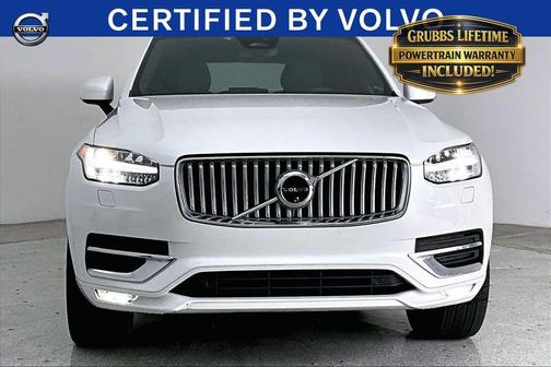 Crystal White 2024 Volvo XC90 B6 Ultimate Bright Theme 7-Seater