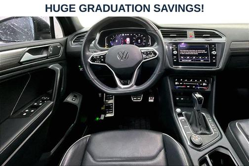 Platinum Gray Metallic 2022 Volkswagen Tiguan 2.0T SEL R-Line