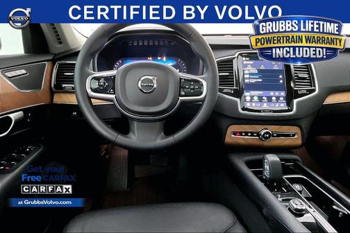 Platinum Gray Metallic 2024 Volvo XC90 B5 Plus Bright Theme