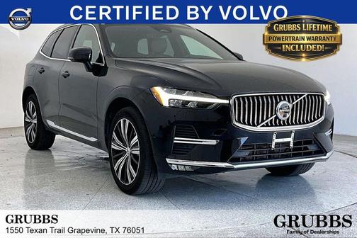 Onyx Black Metallic 2023 Volvo XC60 B5 Plus Bright Theme