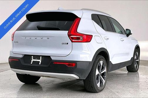 Light Blue 2025 Volvo XC40 B5 Plus Bright Theme