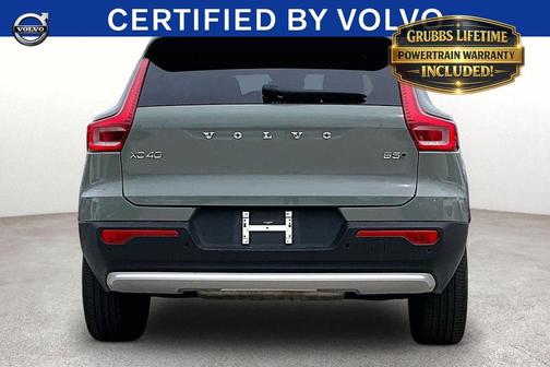 Sage Green Metallic 2025 Volvo XC40 B5 Plus Bright Theme