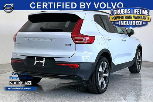 Light Blue 2025 Volvo XC40 B5 Plus Dark Theme