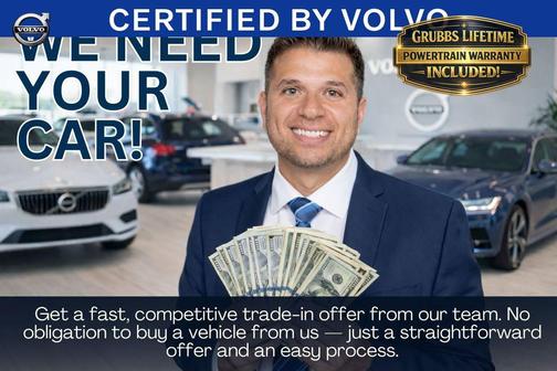 Gray Metallic 2025 Volvo XC60 B5 Ultra