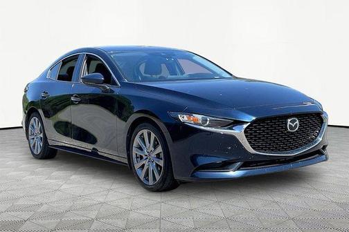 Deep Crystal Blue Mica 2019 Mazda Mazda3 FWD w/Select Package