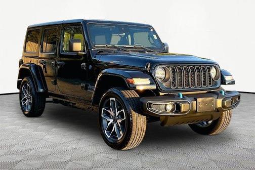 Black Clearcoat 2024 Jeep Wrangler 4xe Sport