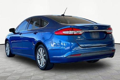 Lightning Blue 2017 Ford Fusion SE