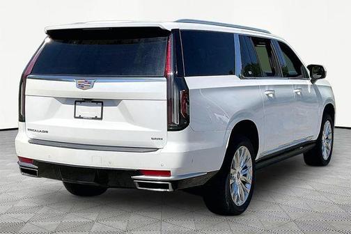 Crystal White 2023 Cadillac Escalade ESV Premium Luxury