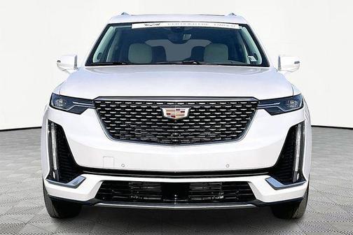 Crystal White Tri-Coat 2024 Cadillac XT6 Premium Luxury AWD