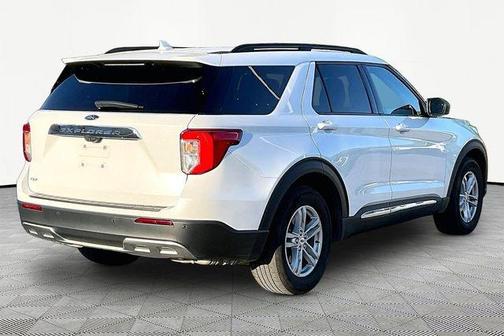 White Metallic 2023 Ford Explorer XLT
