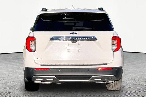 White Metallic 2023 Ford Explorer XLT