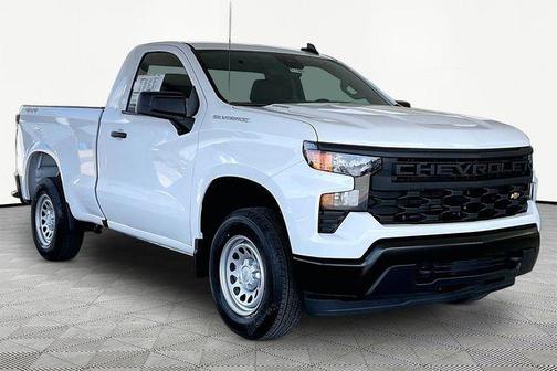 Summit White 2026 Chevrolet Silverado 1500 WT