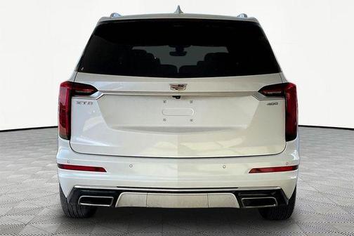 Crystal White 2024 Cadillac XT6 Premium Luxury FWD