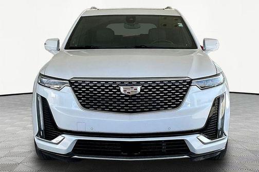 Crystal White 2024 Cadillac XT6 Premium Luxury FWD