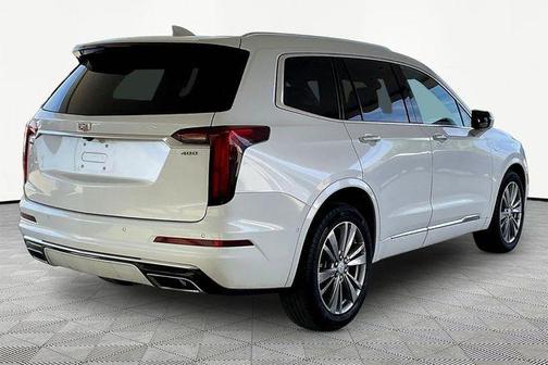 Crystal White 2024 Cadillac XT6 Premium Luxury FWD