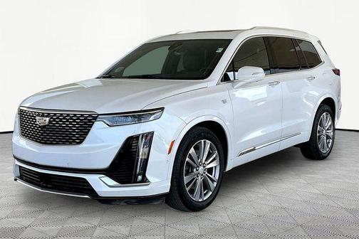 Crystal White 2024 Cadillac XT6 Premium Luxury FWD