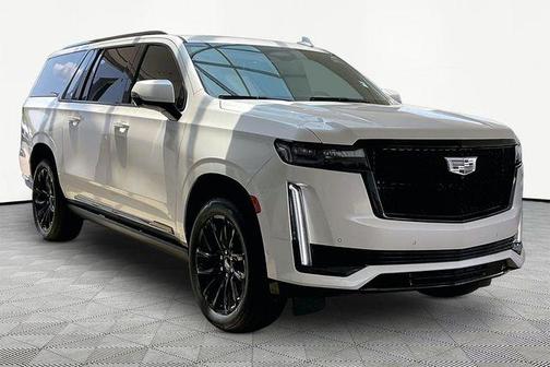 Crystal White 2021 Cadillac Escalade ESV Sport