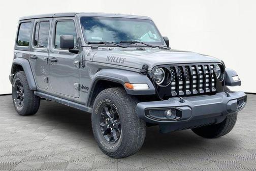 Sting Gray Clearcoat 2021 Jeep Wrangler Unlimited Sport