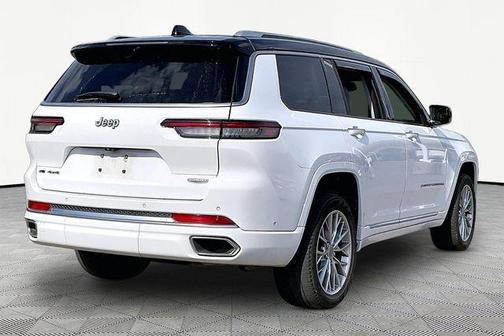 Bright White Clearcoat 2023 Jeep Grand Cherokee L Summit