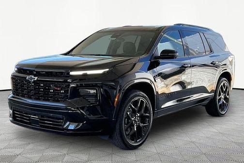 Black Metallic 2026 Chevrolet Traverse RS