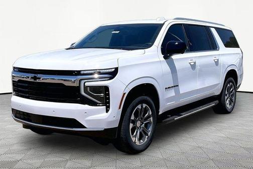 Summit White 2026 Chevrolet Suburban LS