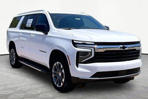 Summit White 2026 Chevrolet Suburban LS
