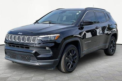 Diamond Black 2022 Jeep Compass Latitude Lux