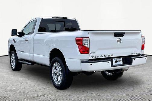 Glacier White 2017 Nissan Titan XD SV