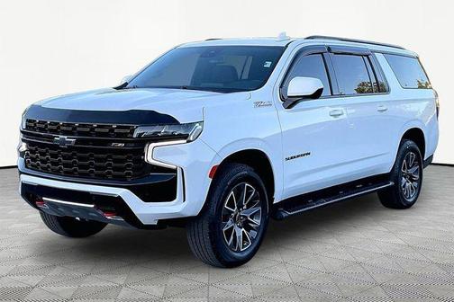 Summit White 2024 Chevrolet Suburban Z71
