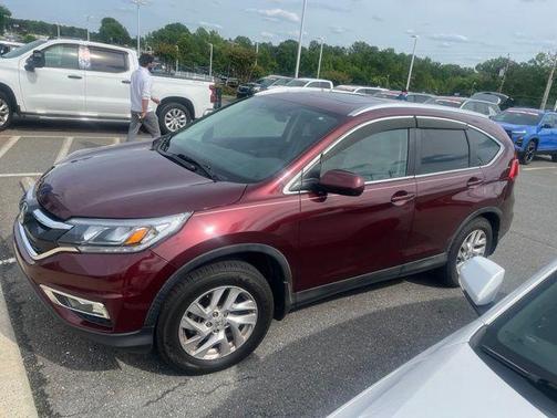 Red 2015 Honda CR-V EX-L