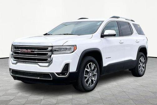 Summit White 2023 GMC Acadia SLT