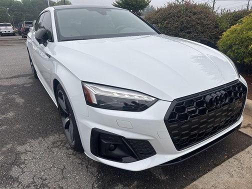 Glacier White Metallic 2025 Audi A5 Sportback 45 S line quattro Premium