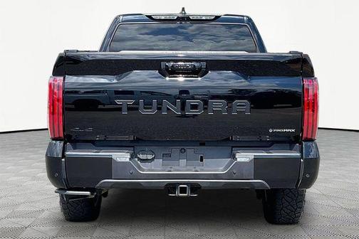 Midnight Black Metallic 2025 Toyota Tundra Hybrid Platinum